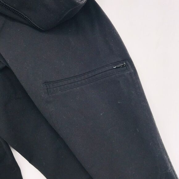 Duluth Trading Co Casual Leggings Side Zip Pocket Nylon Blend Black Women L x 29 - Picture 4 of 6
